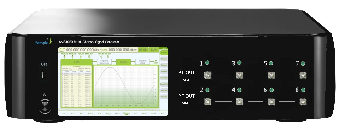 SMS1006系列超低相噪多通道相參信號(hào)源